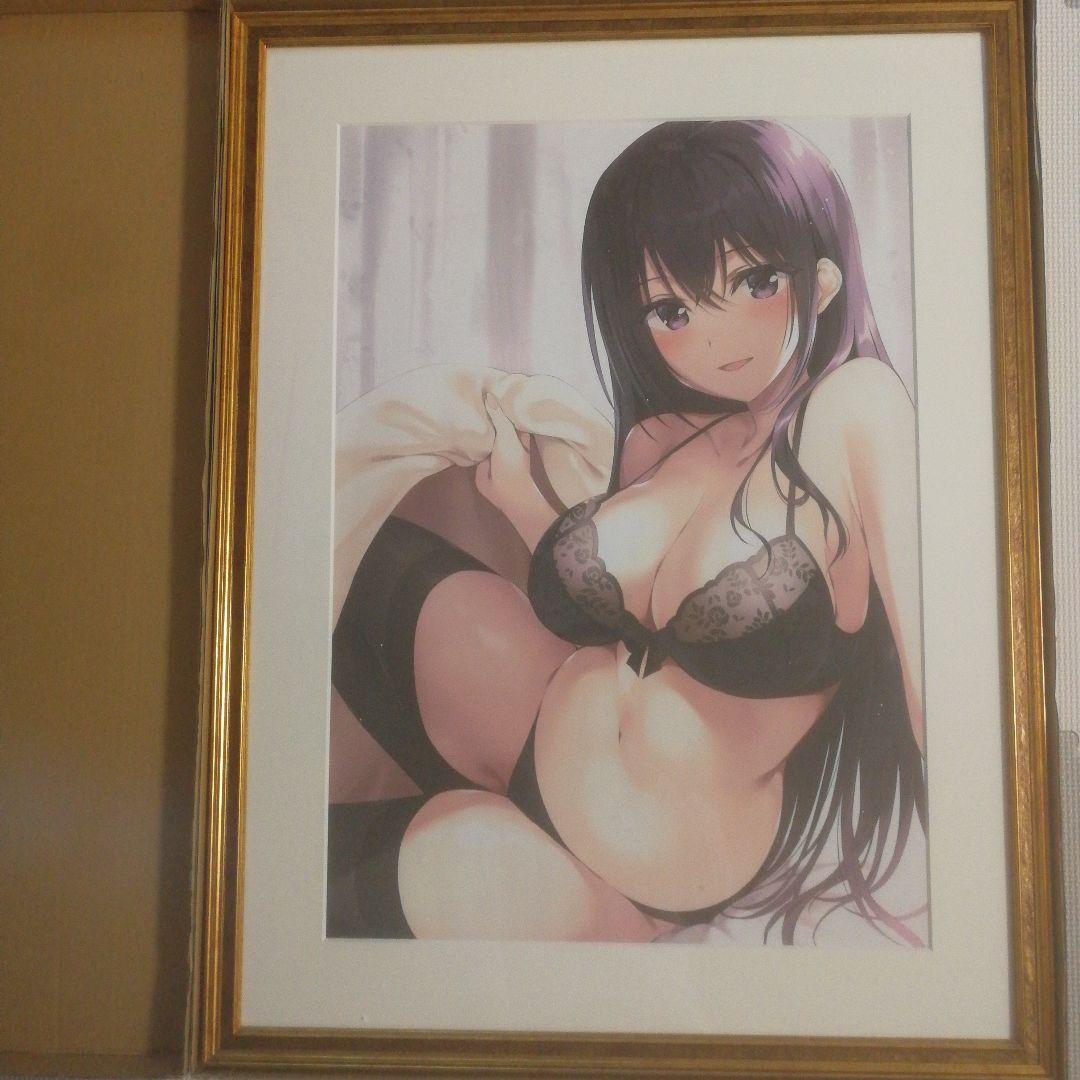 [希少]複製原画　　おりょう　美少女