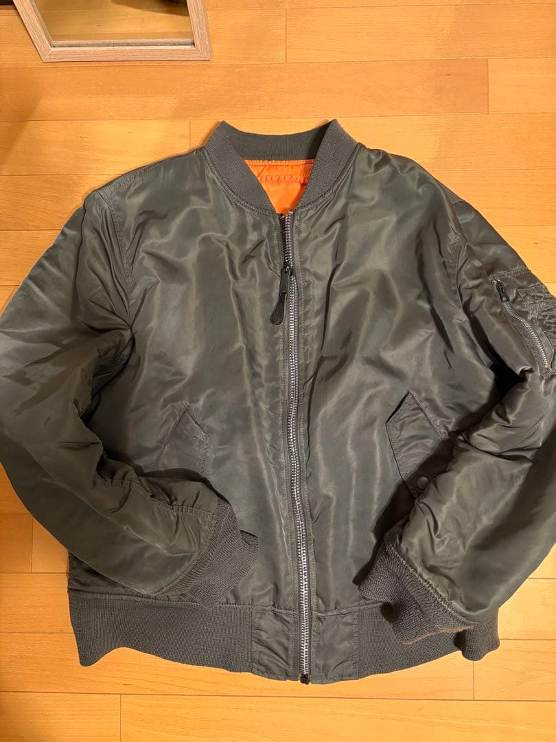 希少M-TALL★00s ALPHA MA-1 藤原ヒロシ　ネイバー