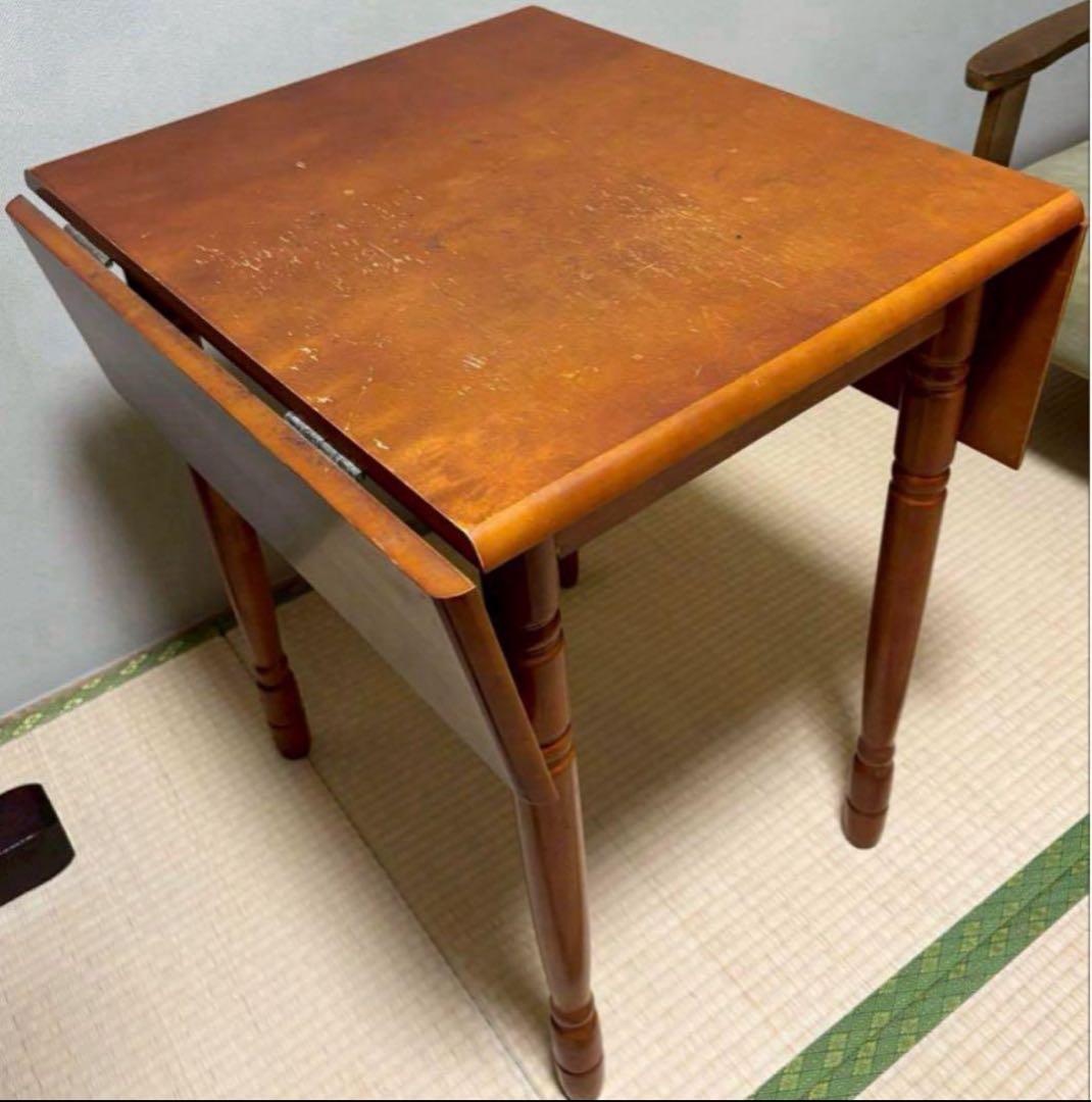 ダイニングテーブル 木製 おしゃれ アンティーク 高級品 完成品 コンパクト