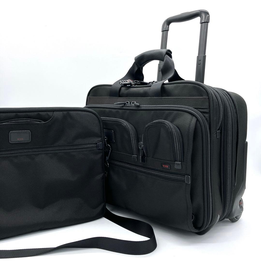専用【TUMI】キャリーケース　ビジネスバッグ　ナイロン　ブラック　拡張式　2輪