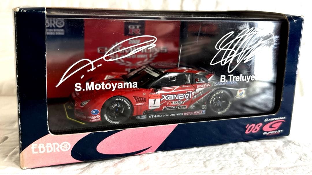 EBBRO 1/43 XANAVI NISMO GT-R 2008 、、、