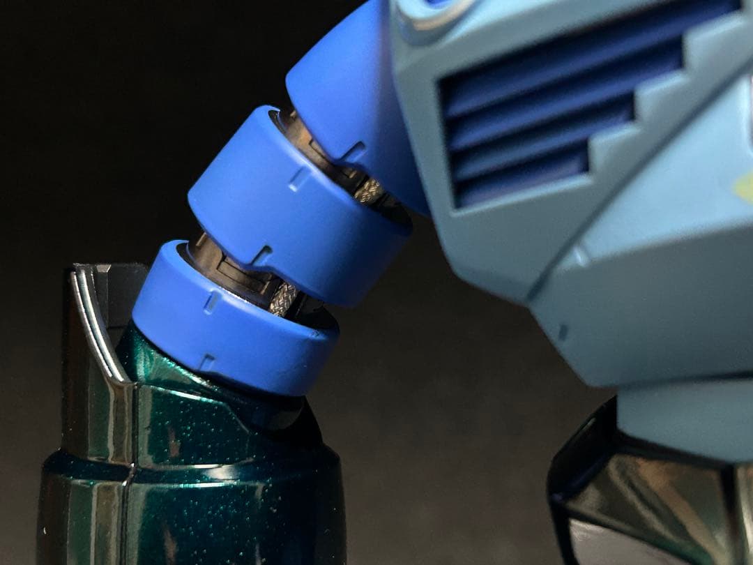 MGズゴック量産型イメージキャンディーグラデーション一部艶消し塗装済完成品