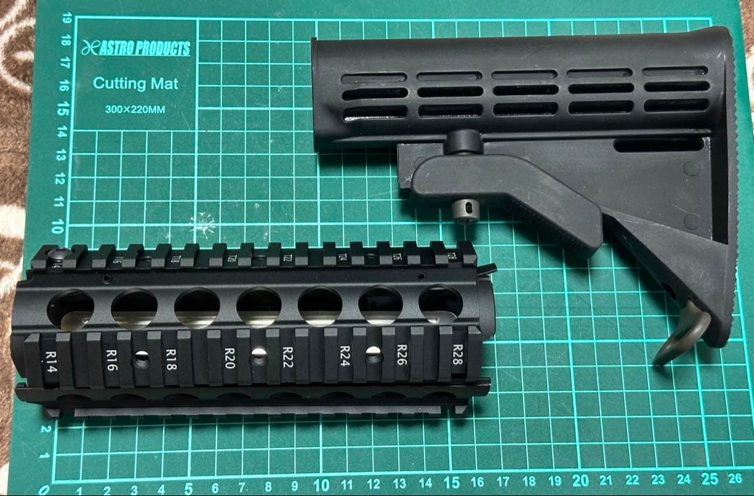 GHK M4 RAS付属品　ハンドガード ストックセット