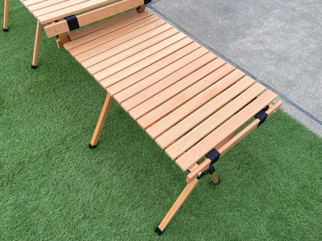 nicoFIELDOOR ウッドロール　キッチンテーブル ツーバーナー対応