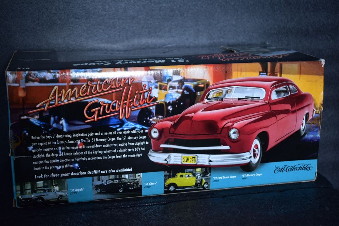 1/18 ERTL アメリカングラフィティ マーキュリー クーペ チョップド