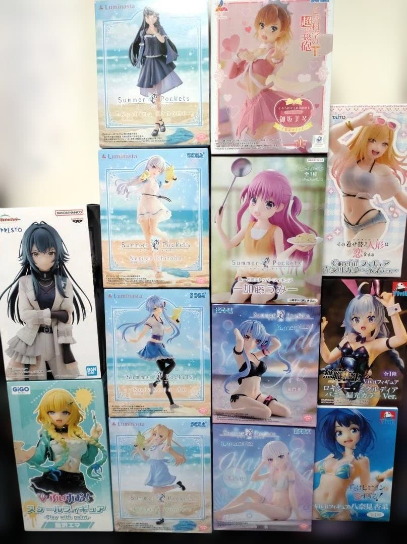 ■ プライズフィギュア まとめ売り 13個セット ※箱傷み有 特価品