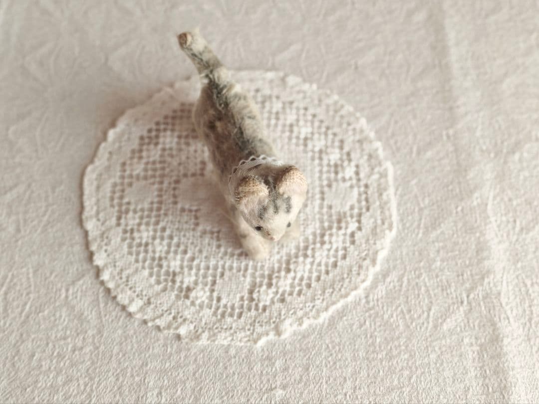 * antique bear ୨୧ * 小さくて可愛い トラ猫ちゃん