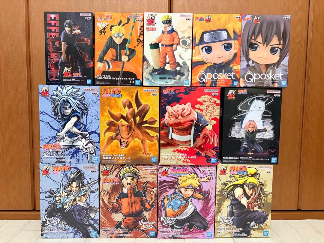 NARUTO ナルト フィギュア １３体セット　未開封　４１