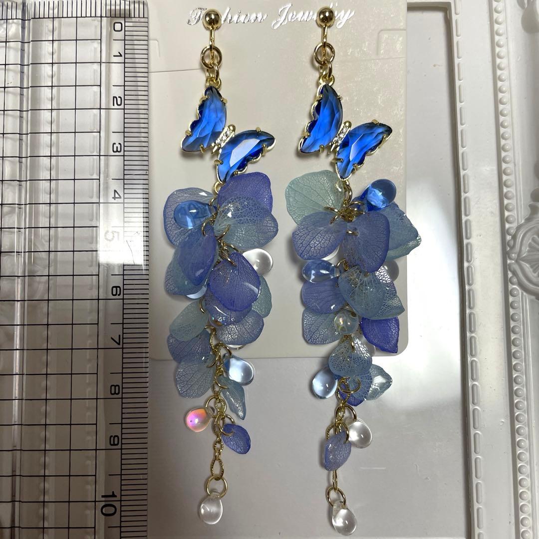 りん5ページ　ハンドメイドイヤリング4点