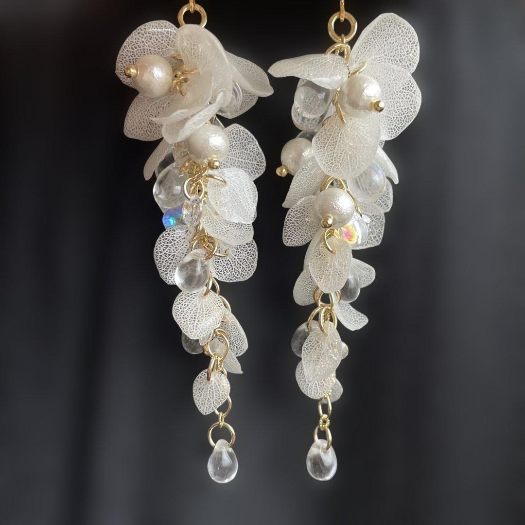 りん5ページ　ハンドメイドイヤリング4点