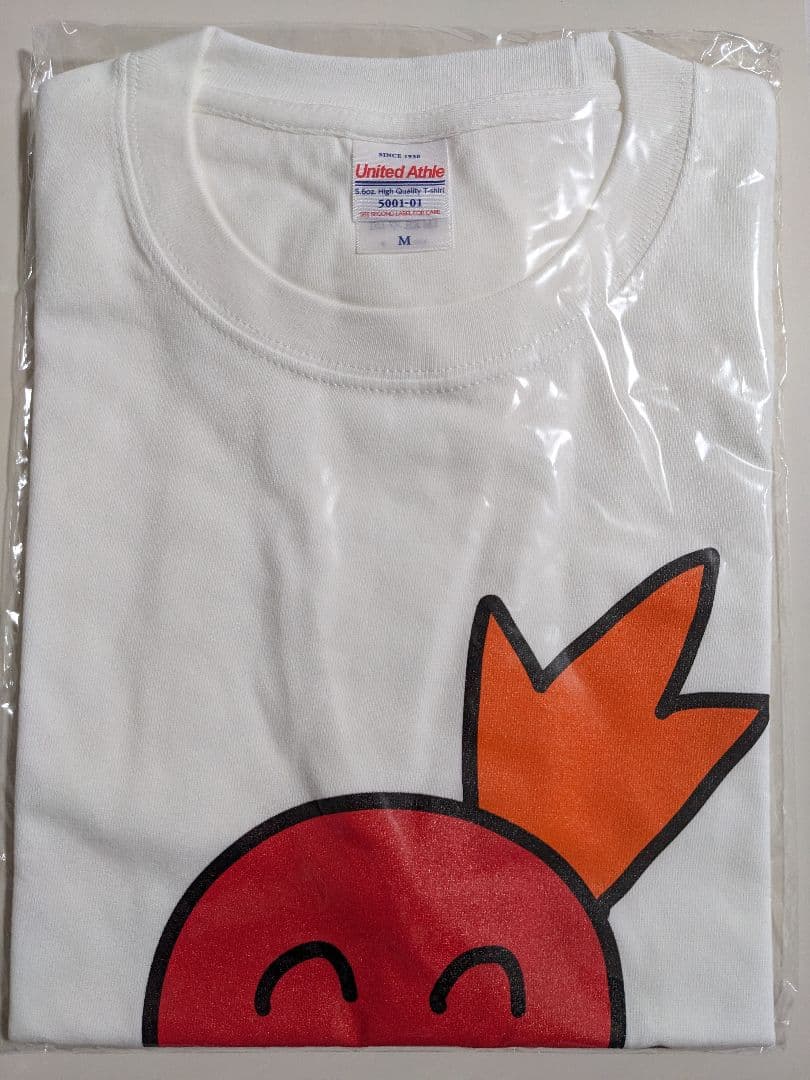 粗品 ハゲタコエビフライTシャツ 白 Mサイズ