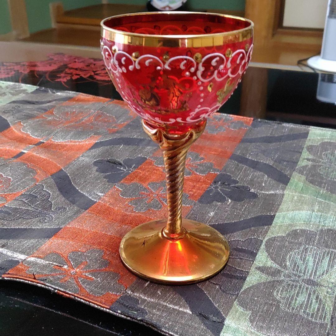 ベネチアン イタリア ヴェネツィア グラス ガラストレー  アンティーク