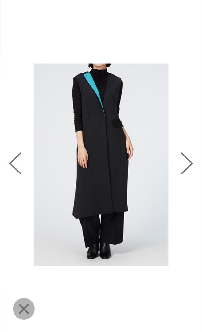 新品　Perfume Closet Long Gilet / Time Warp