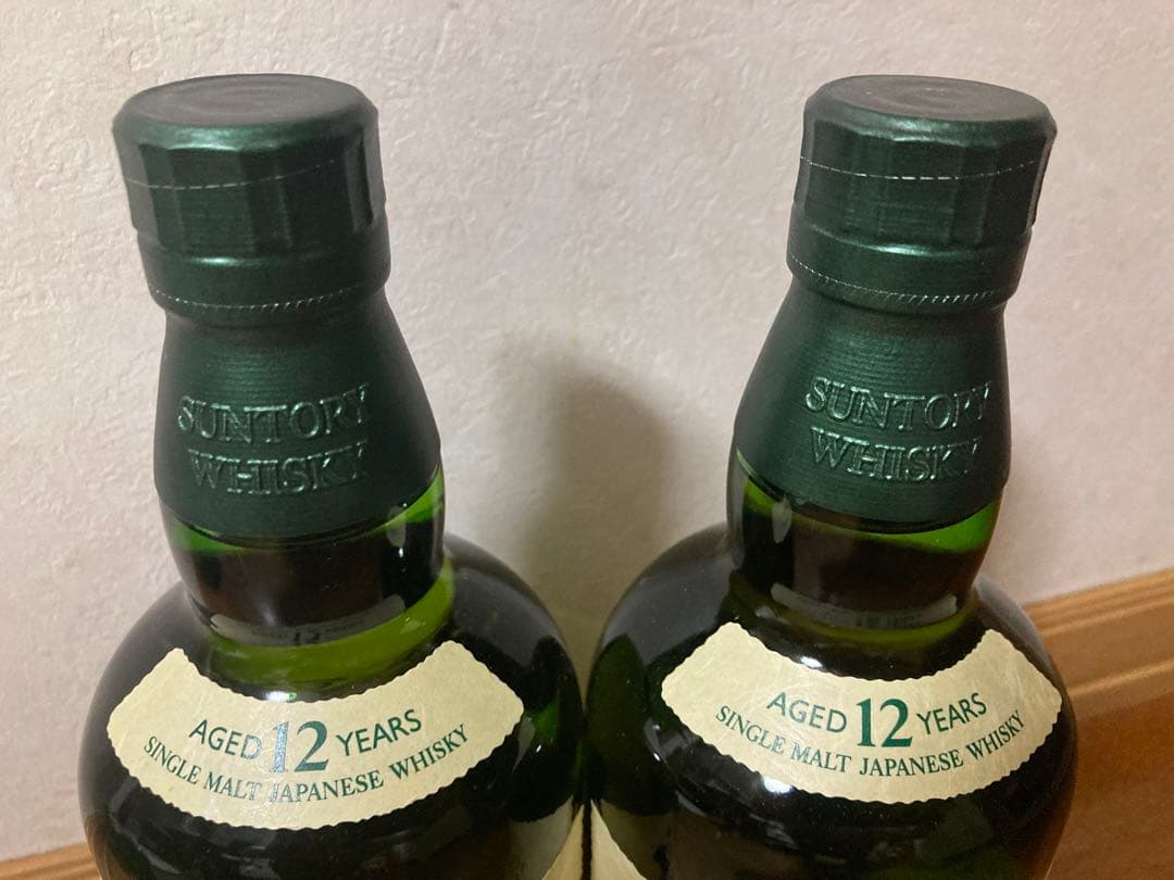 サントリー白州12年2本/山崎12年1本セット