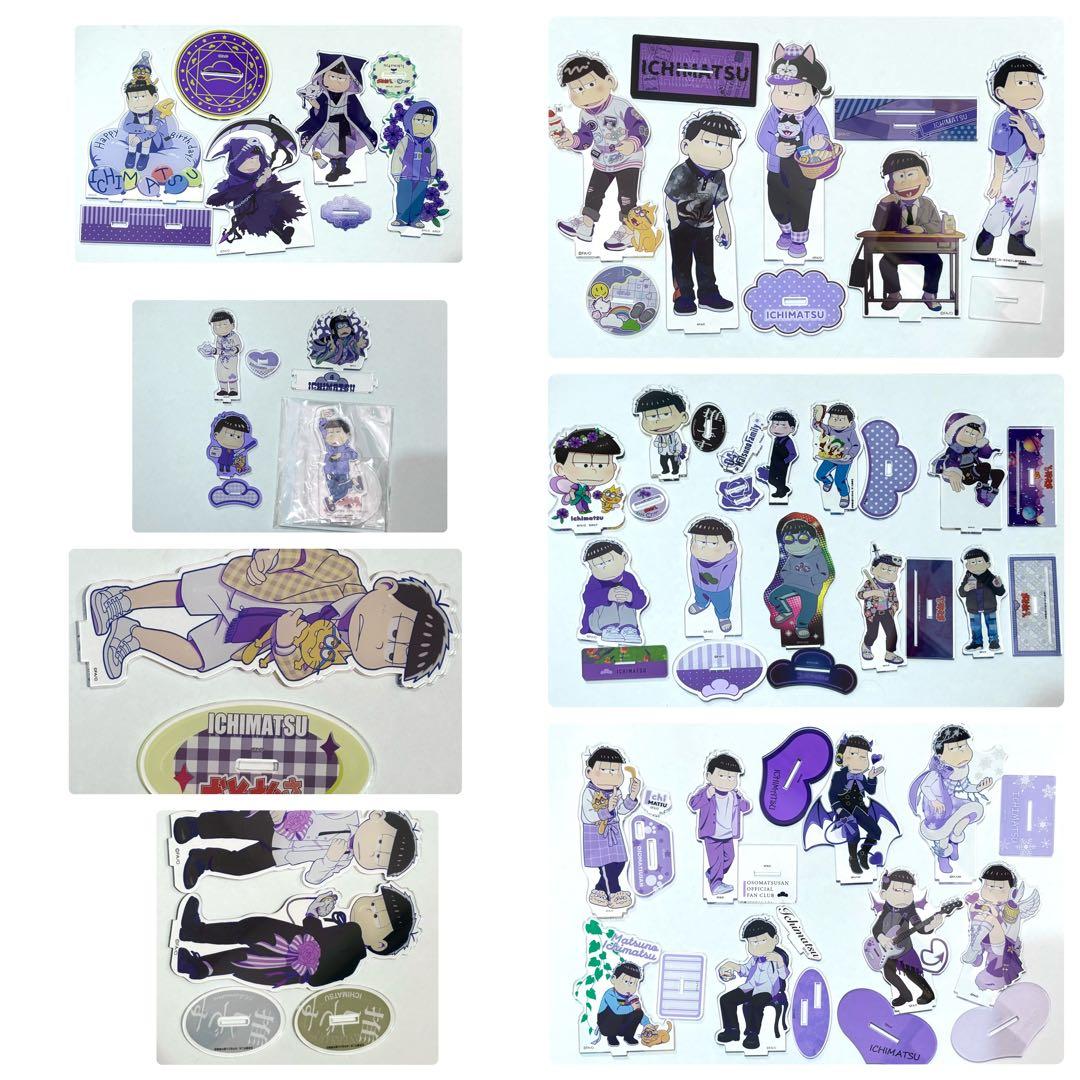 おそ松さん 松野一松 アクリルスタンド セット