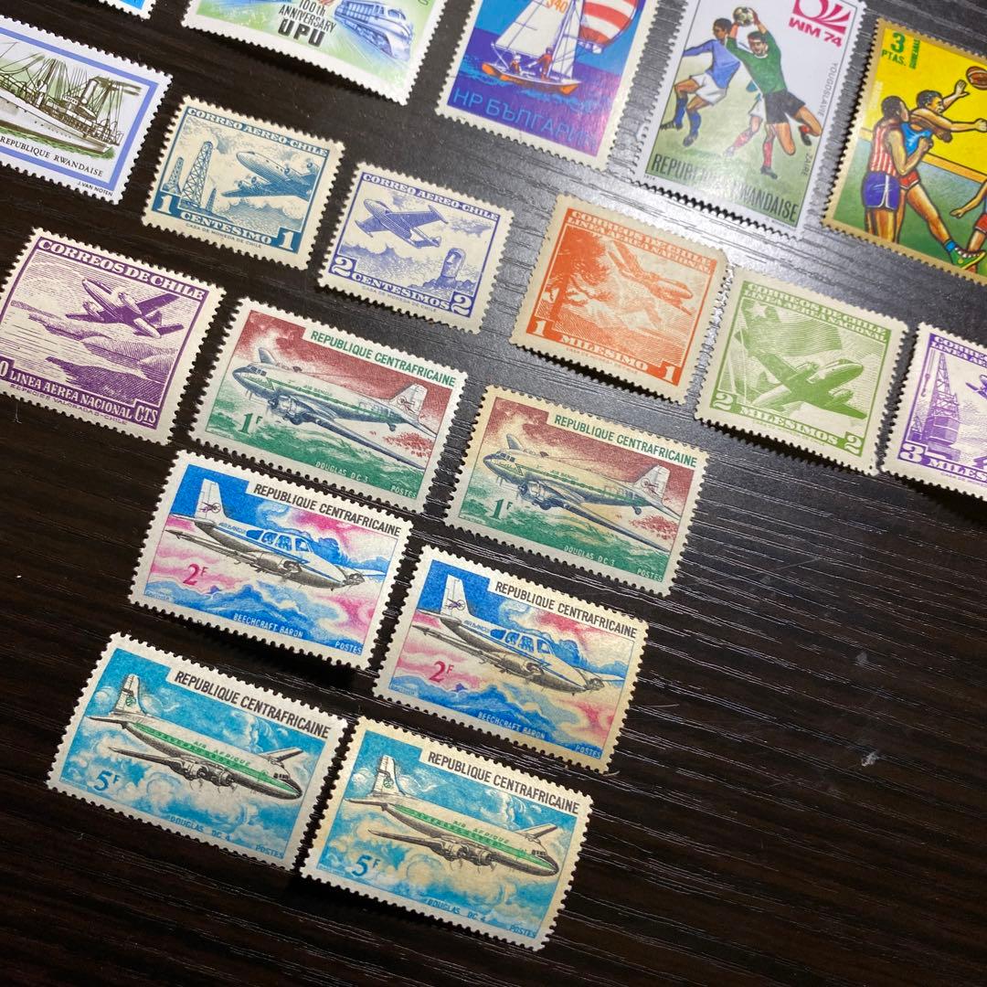 海外切手 記念切手 入手困難 絶版 未使用 71枚 コレクション 激レア❗️