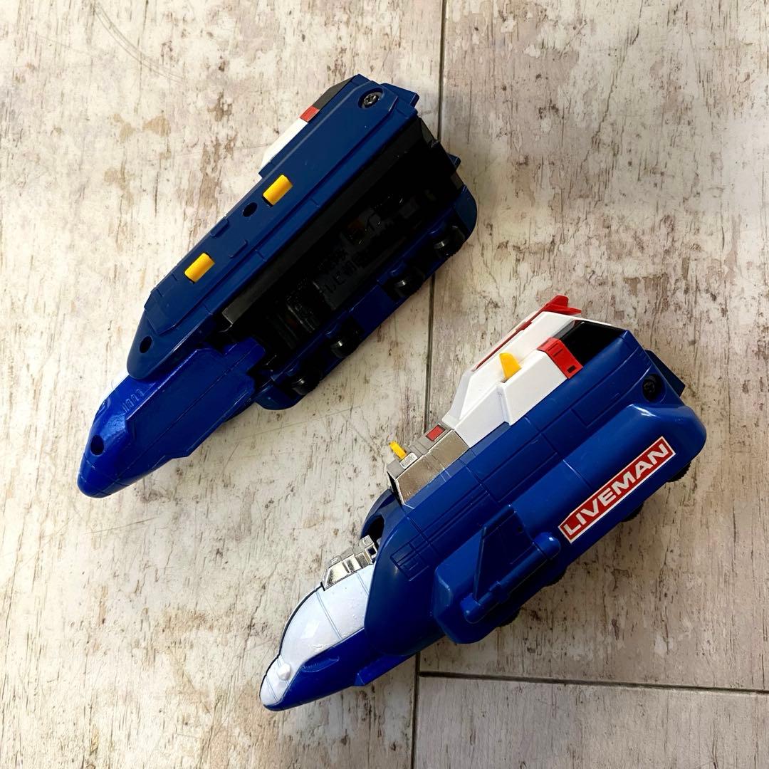 DX超合金 超獣合体 ライブロボ　超獣戦隊 ライブマン　当時もの