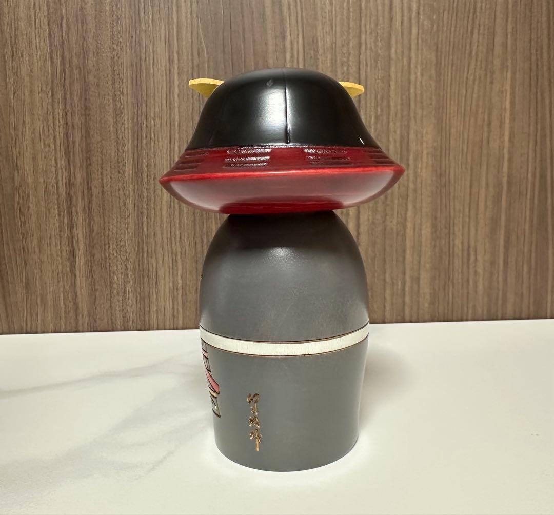 卯三郎こけし 五月人形 こけし 若武者 兜 日本製 新品