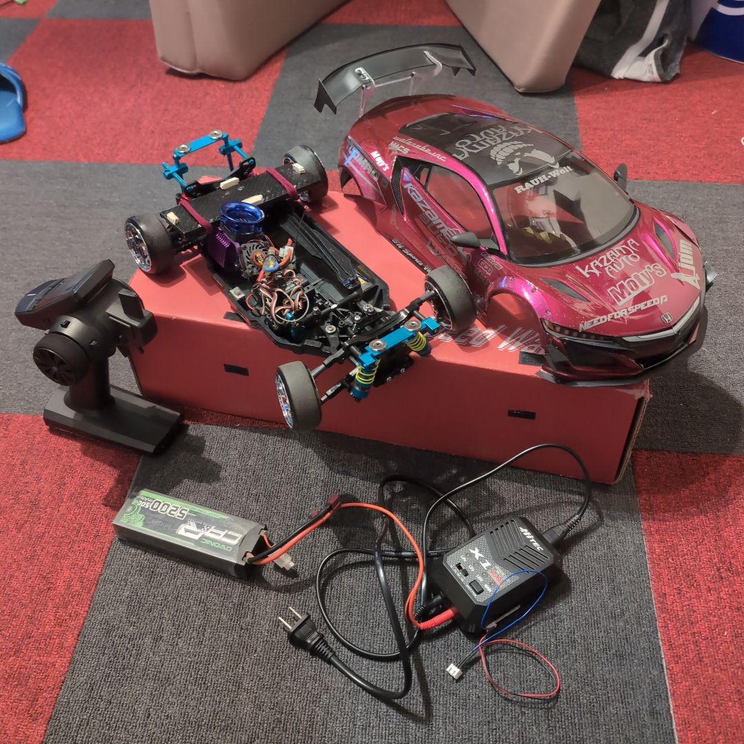 タミヤ TT-02 2駆ドリ仕様 ホンダ NSX