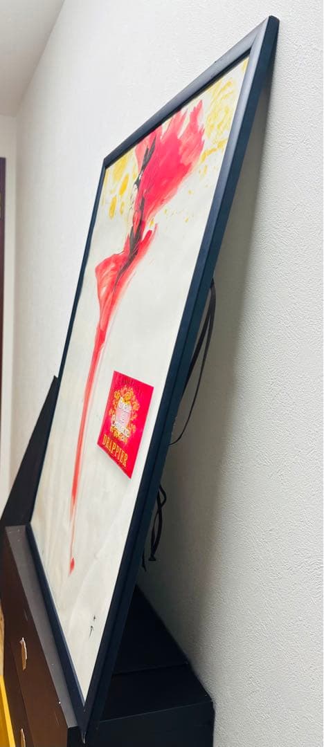 シャンパーニュ・ドラピエ・額縁入りポスター