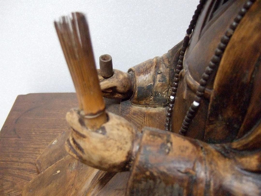 時代物 木造 玉眼 座像 仏像 寄木 仏教美術 木彫り