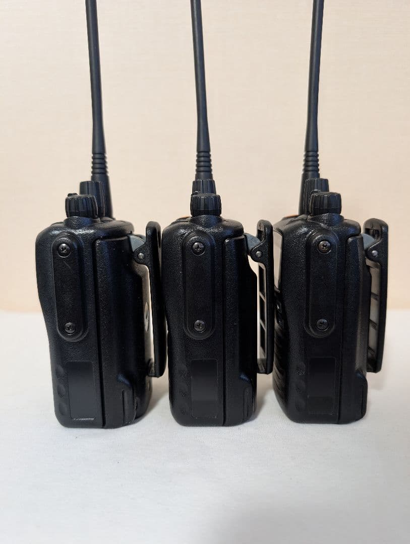 スタンダード デジタル簡易無線機 免許局 VXD450U 3台 イヤホンマイク付