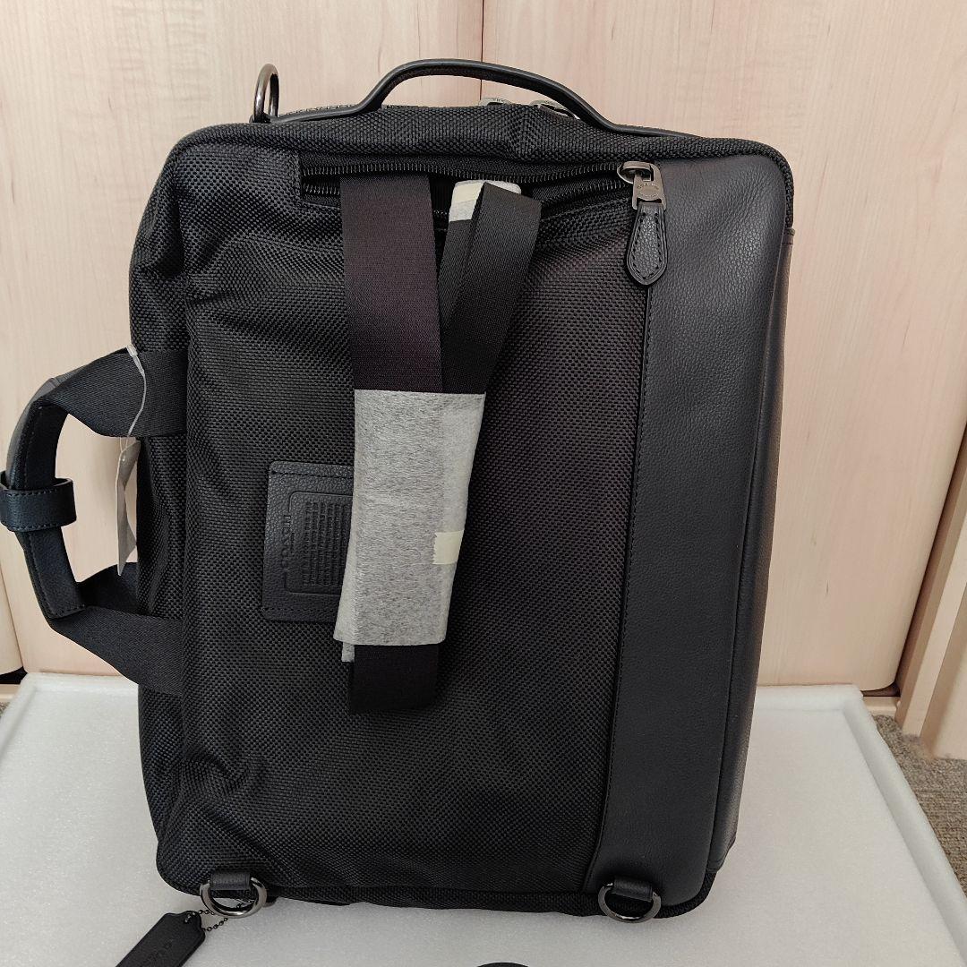 Re:様タグ付、コーチCOACH、ビジネスバッグ、ダークグレー、３WAY
