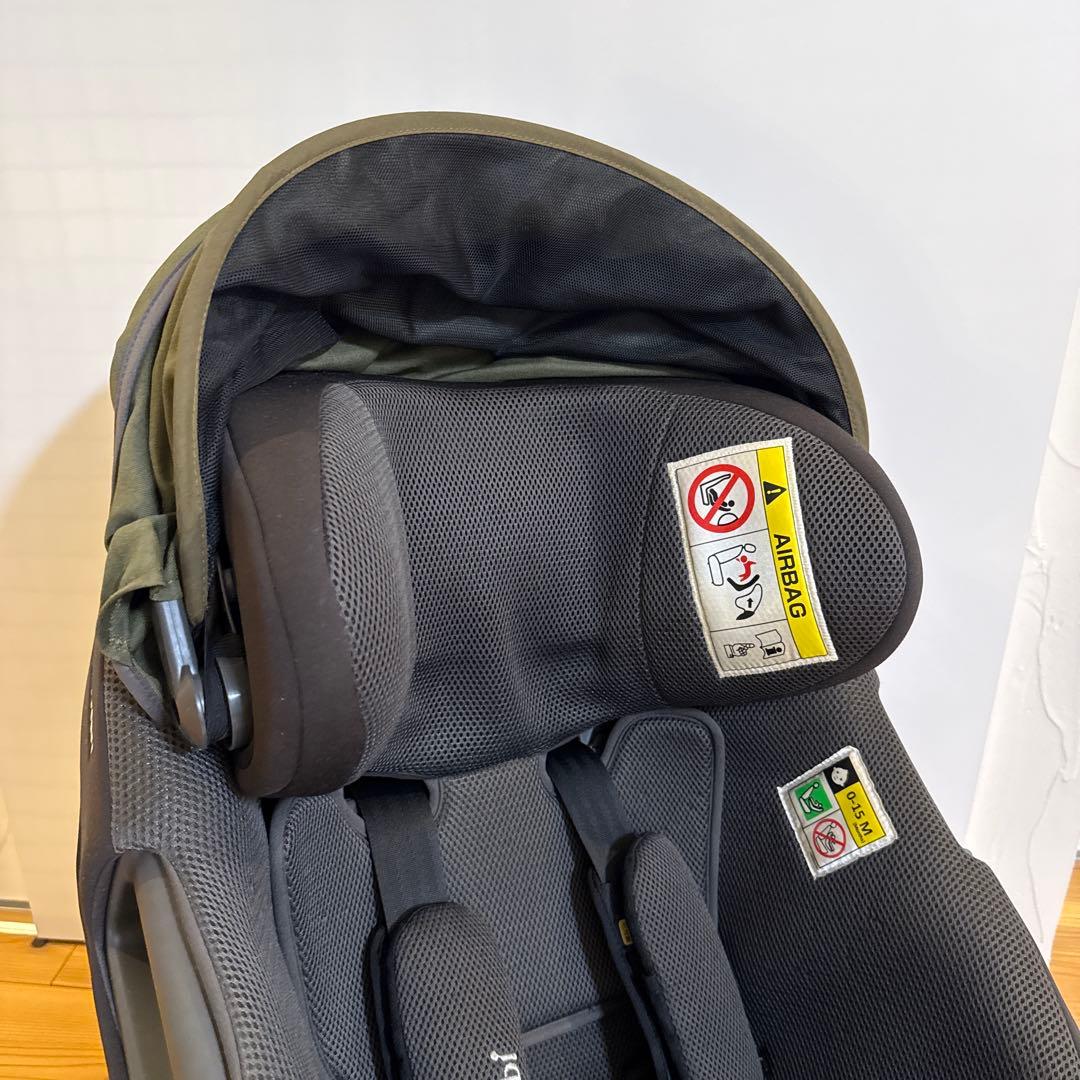 【Combi】チャイルドシート コンビ 新生児 theS カーキ エッグショック