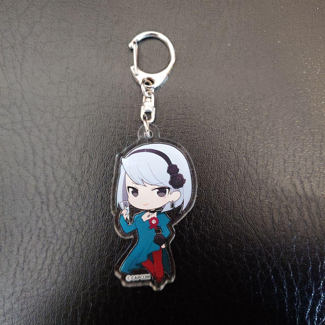 逆転裁判 狩魔冥 15周年記念 逆転画廊 アクリルキーホルダー 1点