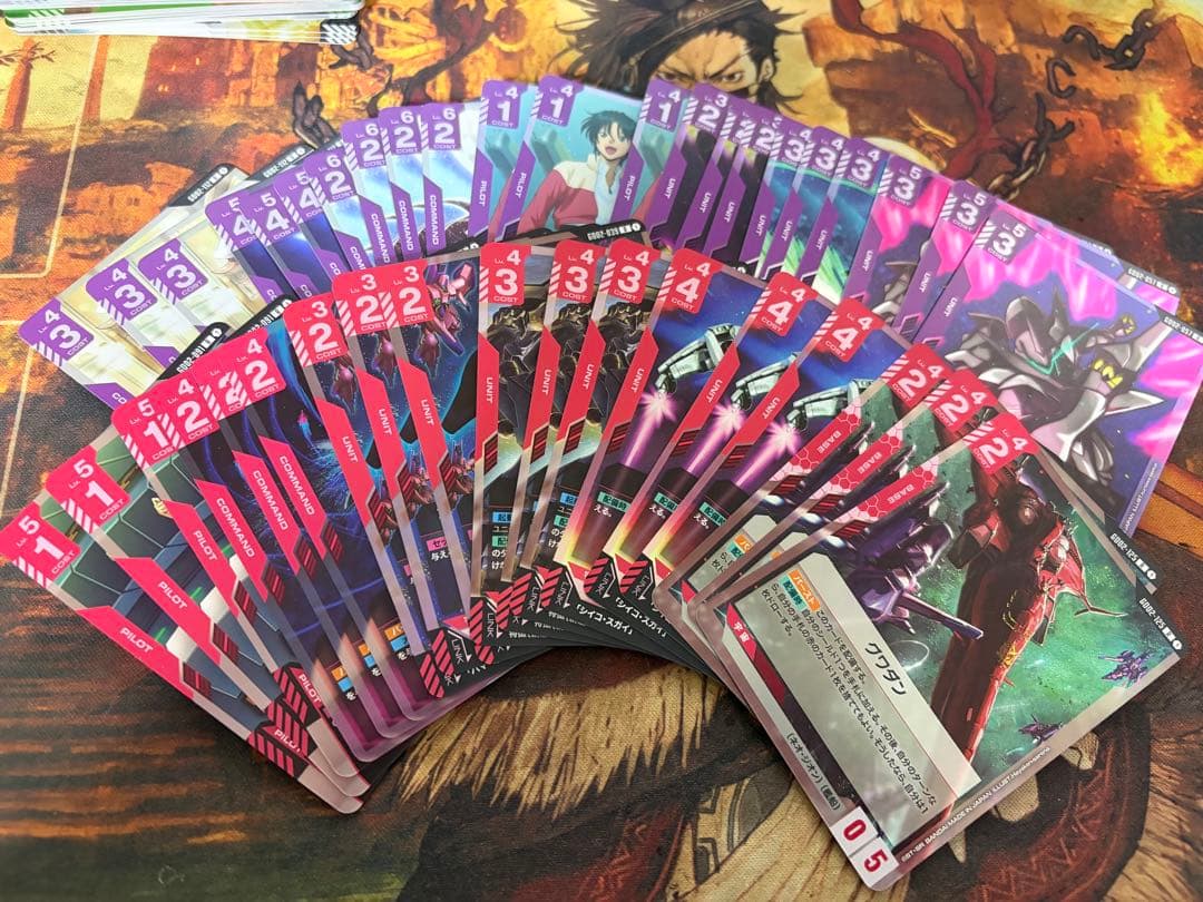 ガンダムカードゲーム　2弾　レア　まとめ売り　ほぼ3コン