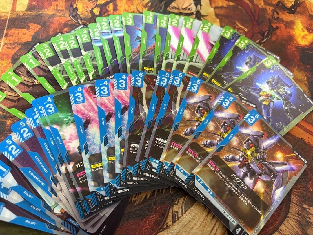 ガンダムカードゲーム　2弾　レア　まとめ売り　ほぼ3コン