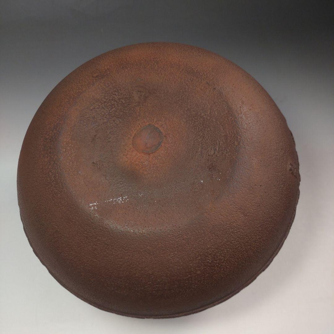 イ254 茶釜『釜師　山本閑浄造』『桐地紋　田口釜　環付　共箱』鉄釜　茶道具