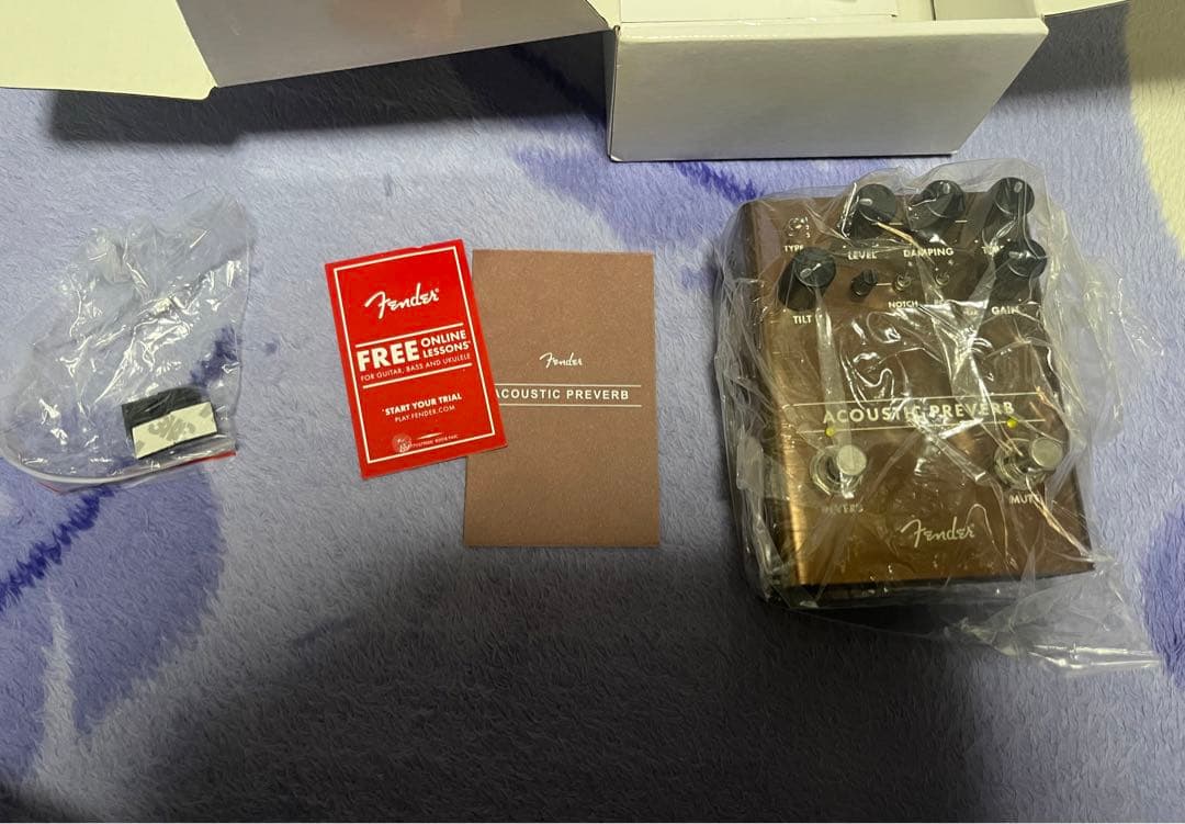 フェンダー　acoustic preverb エフェクター