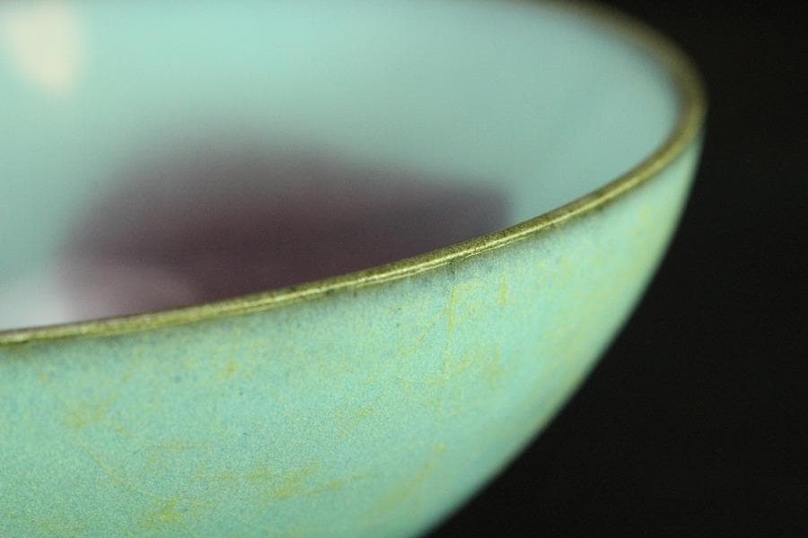 中国美術 鈞窯 碗 φ12.5cm(K-YC361)