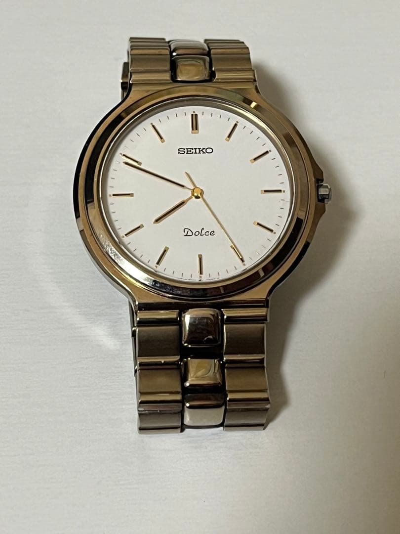 SEIKO ドルチェ　8N41-7020 Tungsten Carbide