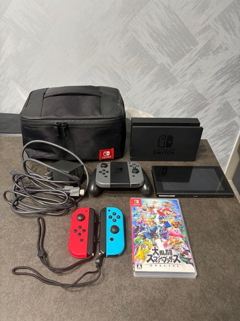 Nintendo Switchとスマブラソフトのセット
