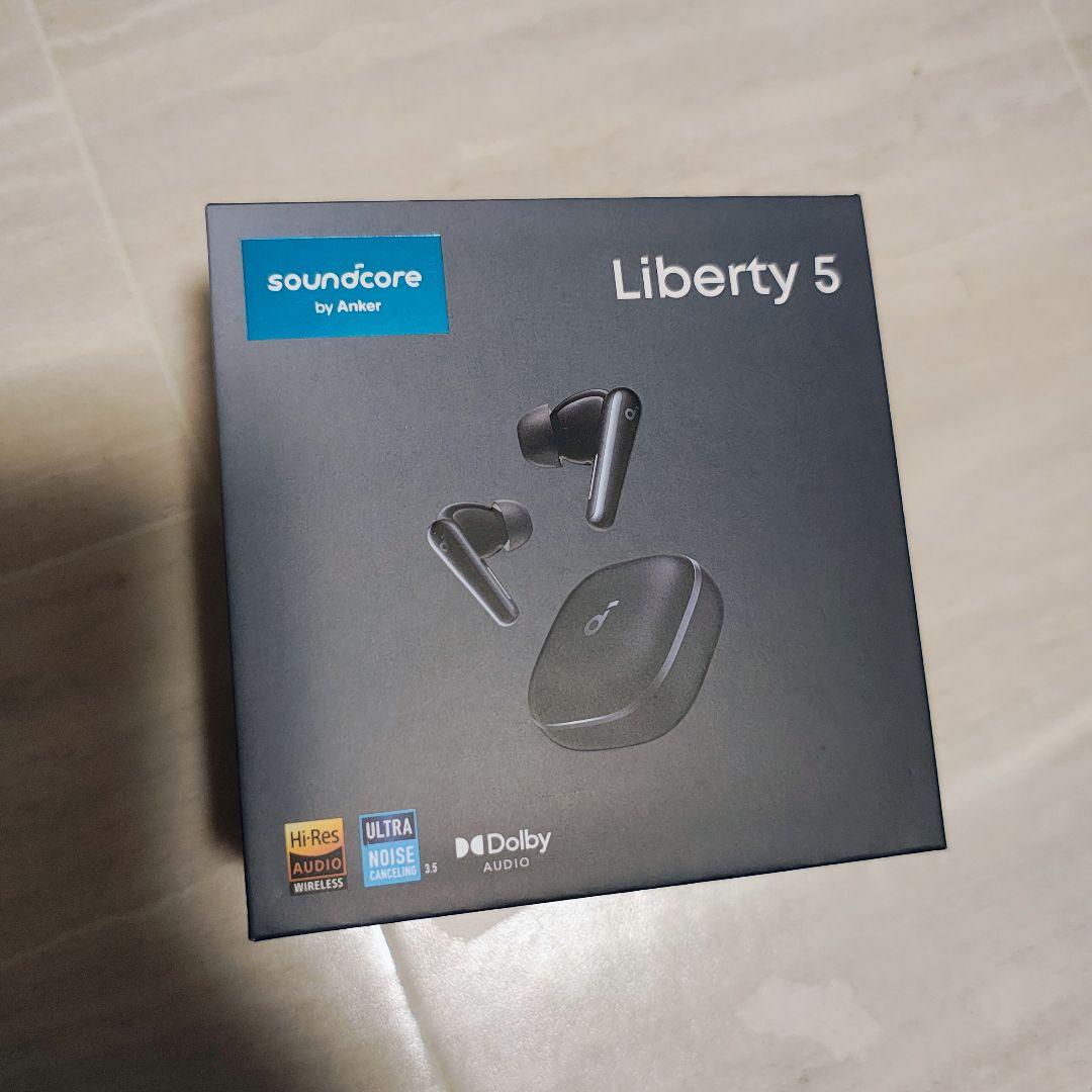 新品未使用 soundcore Liberty 5 ミッドナイトブラック