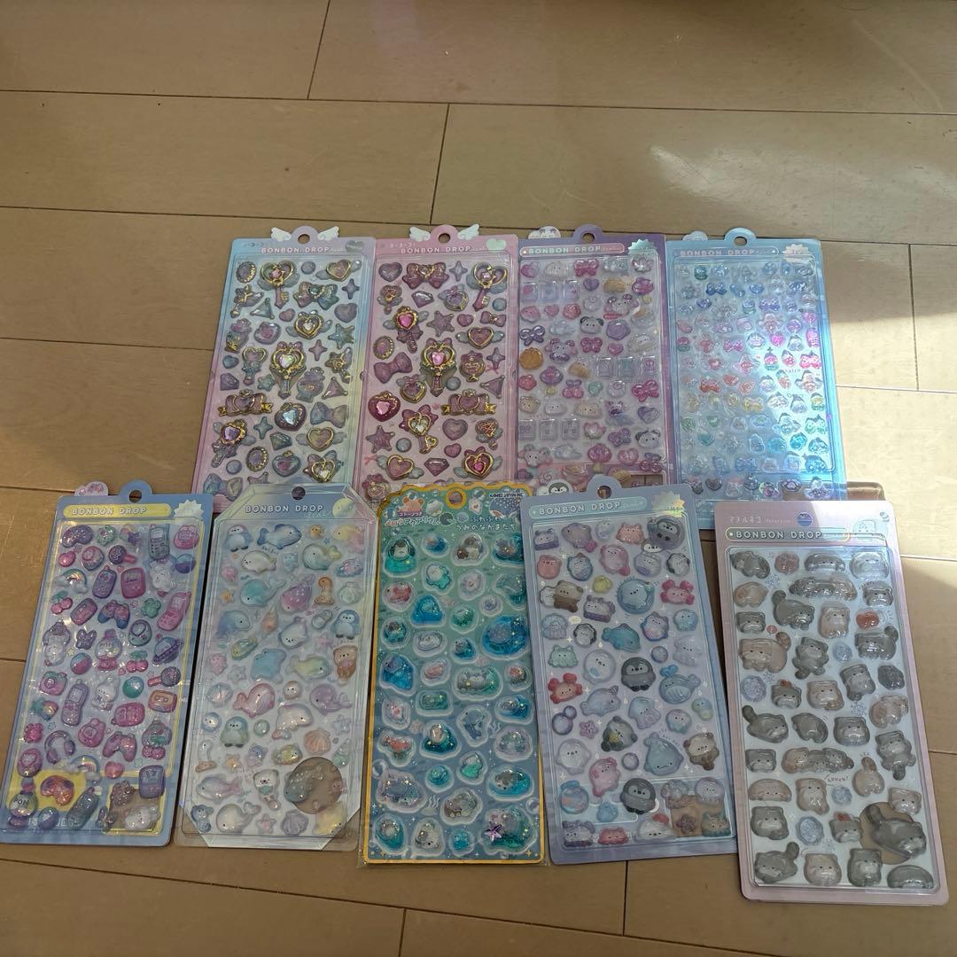 【正規品】ボンボンドロップシール　メロウアクアリウム