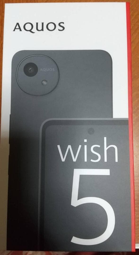 シャープ　AQUOS　wish5　SH-M32　スミ　128GB　SIMフリー