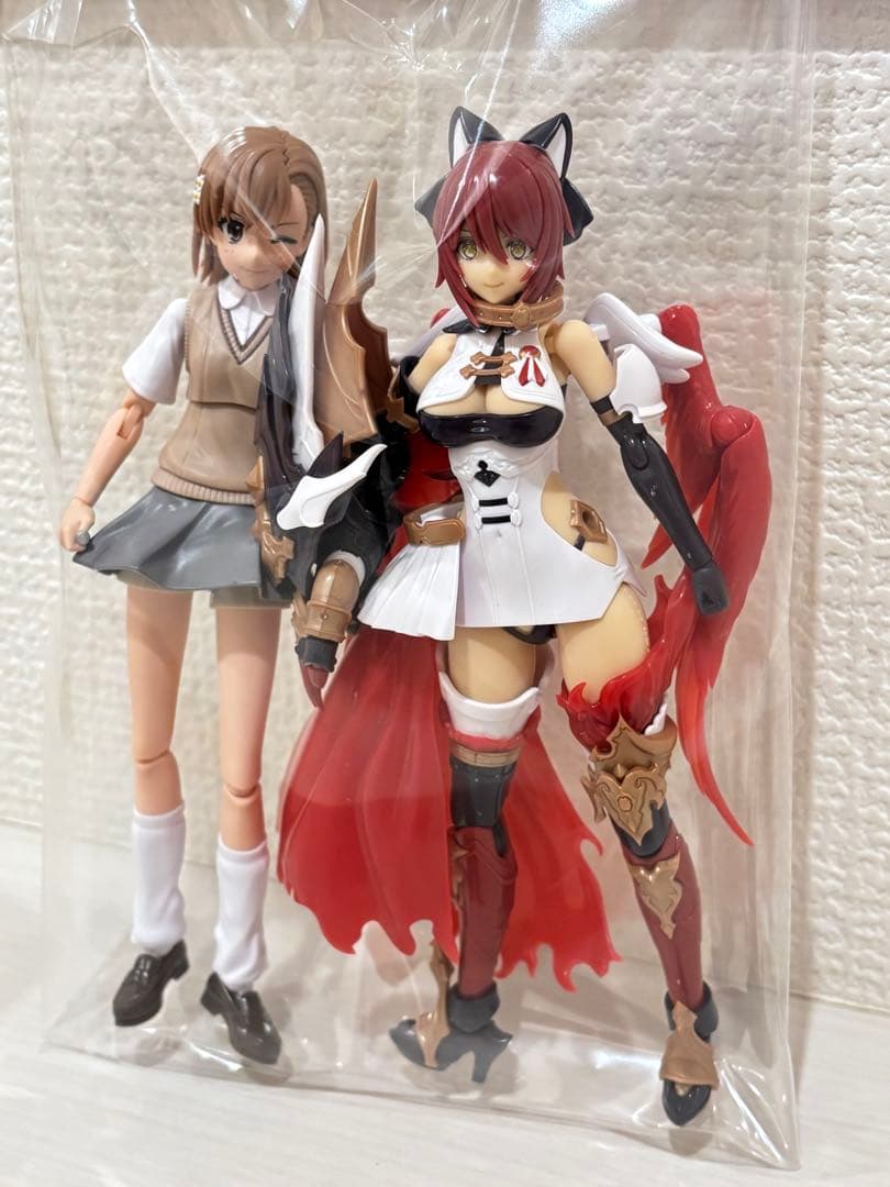 ③ジャンクプラモデル 美プラ系・アルカナディア　シャルメド カドプラ 御坂美琴他