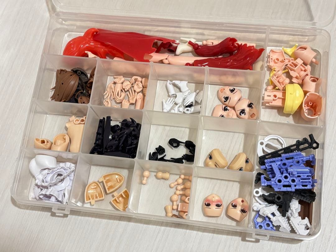 ③ジャンクプラモデル 美プラ系・アルカナディア　シャルメド カドプラ 御坂美琴他