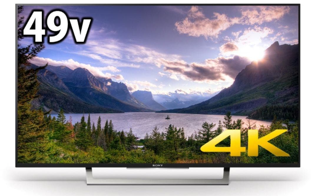 ソニー 49V型 液晶 テレビ ブラビア KJ-49X8300D 4