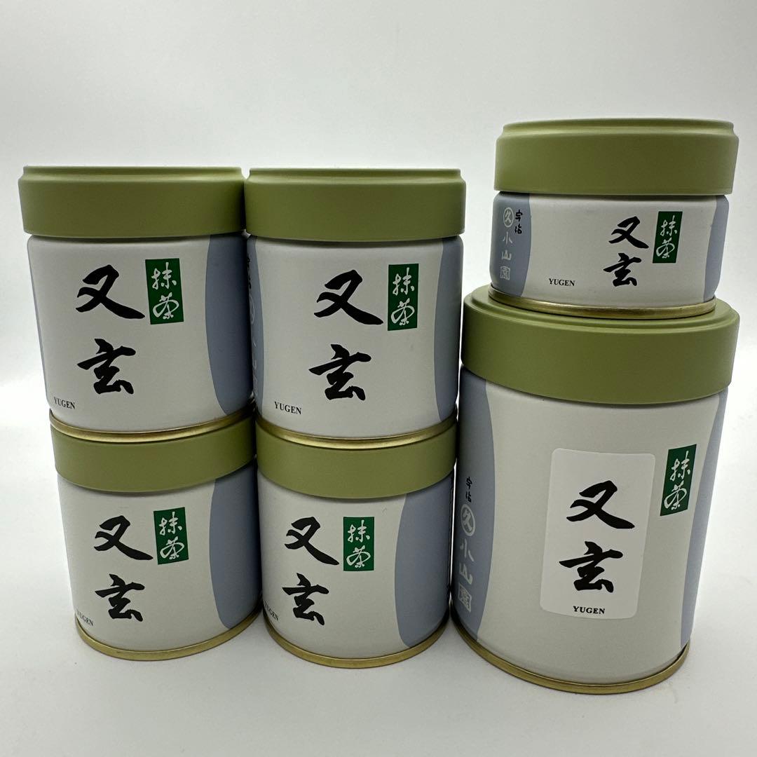 丸久小山園 抹茶 又玄 100g 40g 20g缶 6個セット