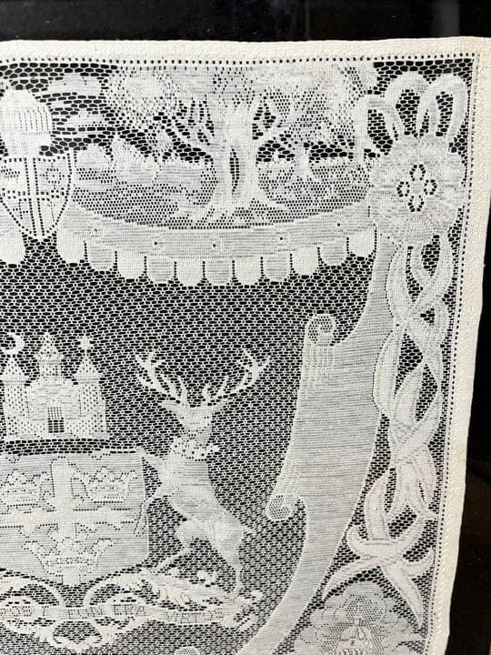 ⚠️1/4値下げ⚠️ノッティンガムレース アンティーク 額縁