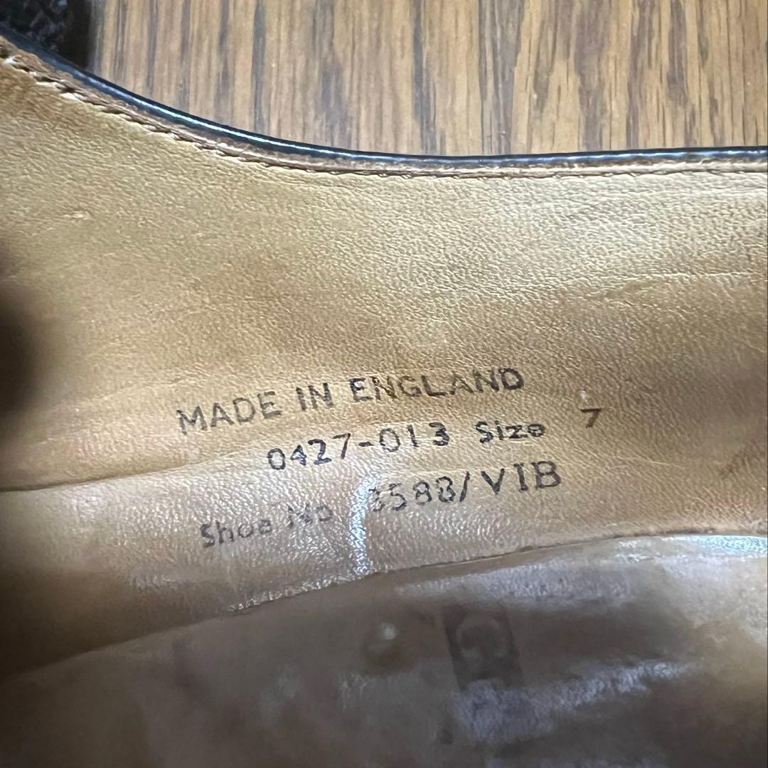 ⬛︎11月30日まで値下げ⬛︎ジョージコックス　ラバーソール　3588 サイズUK7