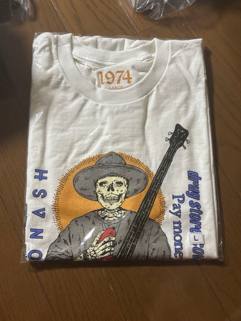 The BONEZ T$UYO$HI 50th Tシャツ　Lサイズ　ホワイト