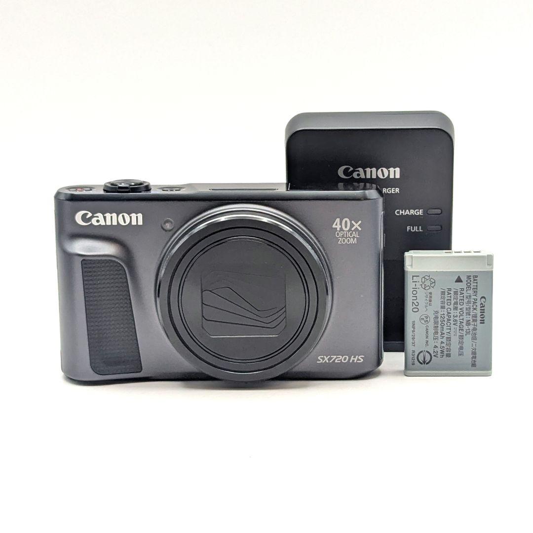 Canon PowerShot SX720 HS ブラック