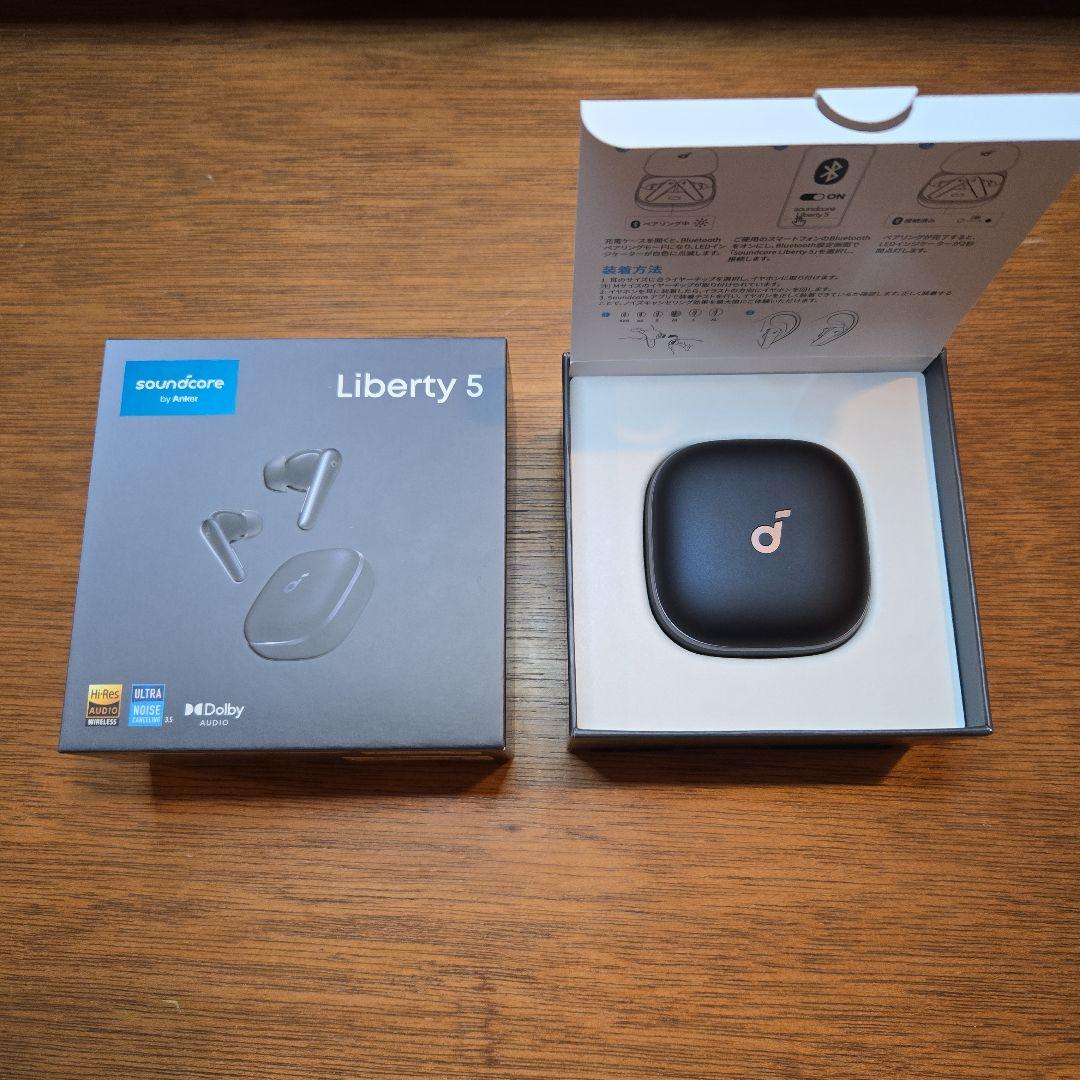 sound core Liberty5　ワイヤレスイヤホン ほぼ未使用品