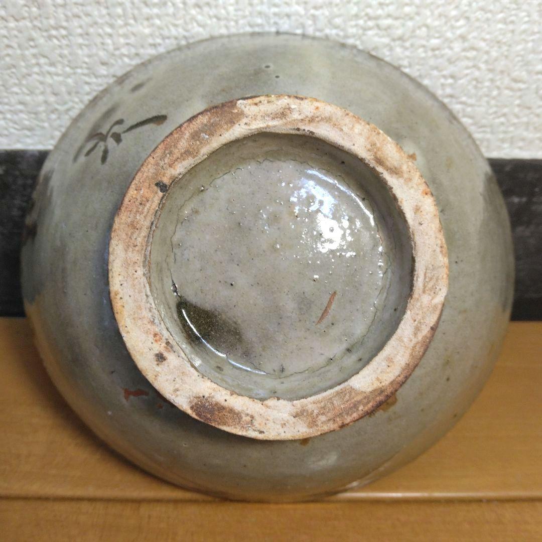 人間国宝 金城次郎 壷屋焼マカイ 栞 共箱 無傷 壺屋焼 やちむん 笑魚2匹