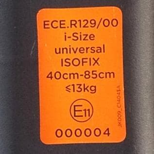 【美品】Joie ジョイー ベビーシートジュバ ＋アイベース ISOFIX